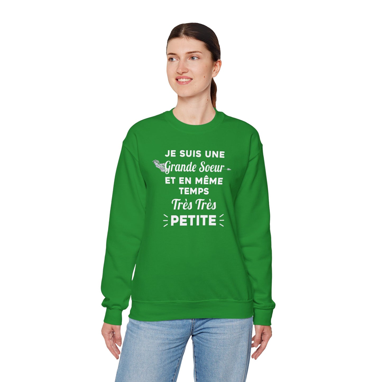 Je suis une grande soeur et en même temps très très petite - Unisex Sweatshirt