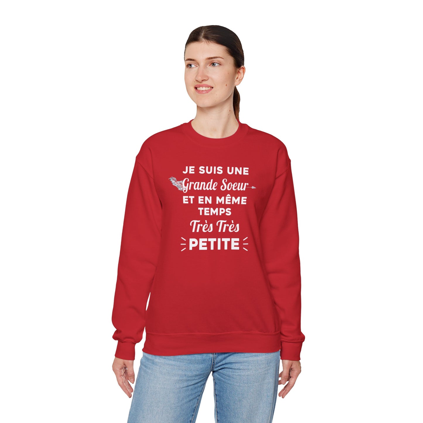 Je suis une grande soeur et en même temps très très petite - Unisex Sweatshirt